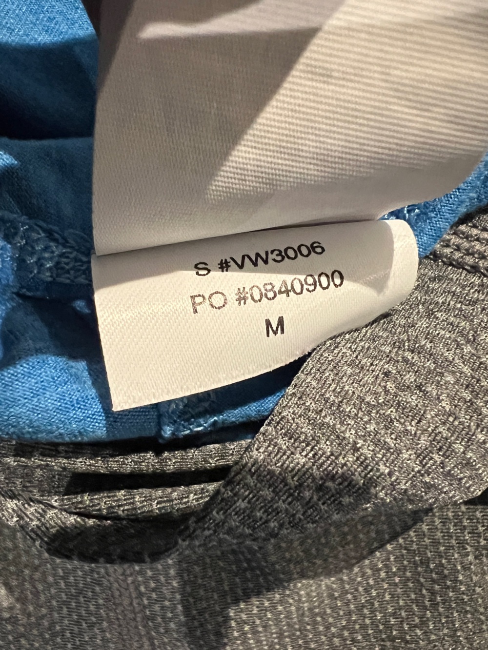 Vuori Women's Halo Performance Skirt Baltic Heather Blue - Picture 10 of 11